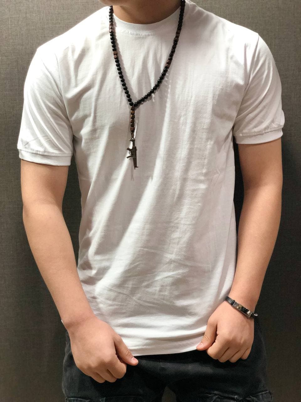 تیشرت پنبه سوپرنخ آستین کش فوق العاده ارزان